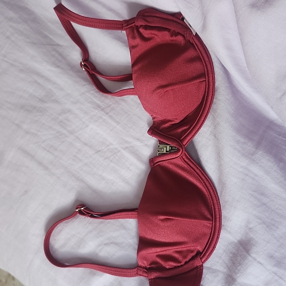 Like new red swimsuit